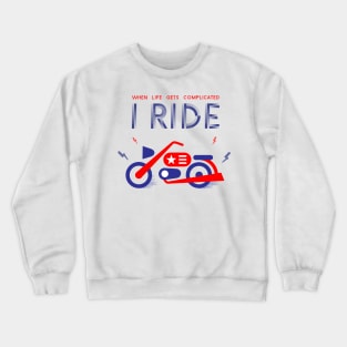American rider Crewneck Sweatshirt
